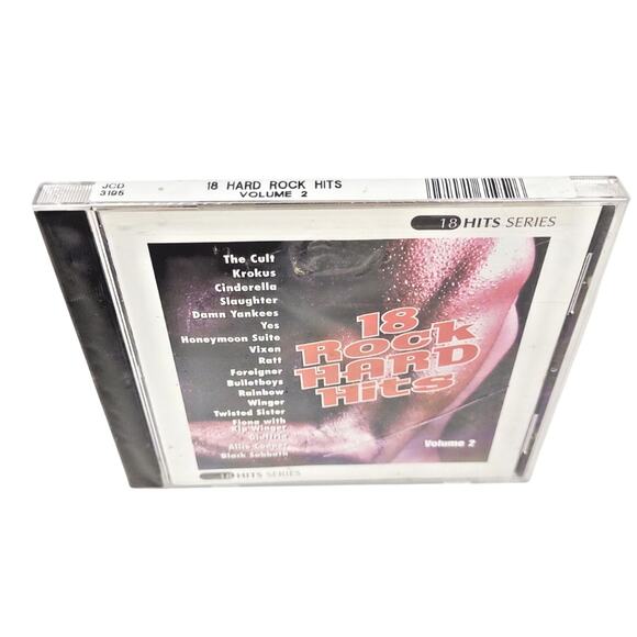 18 Rock Hard Hits, Vol. 2 by Various Artists (CD, Warner Music) Sealed NOS - Picture 3 of 6